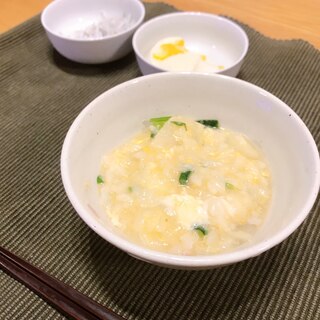 炊いたご飯で作る☆七草粥